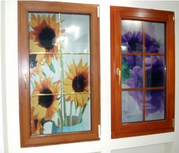 High quality glass wood windows