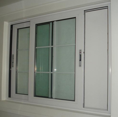 Double sliding opening china plastic window