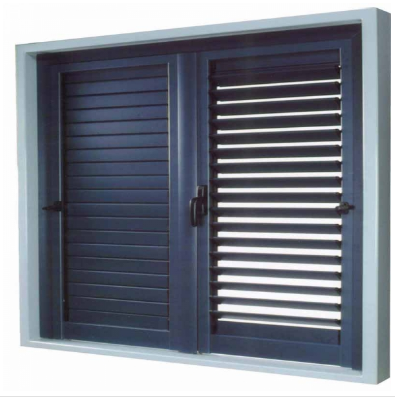 aluminum adjustable exterior window shutters