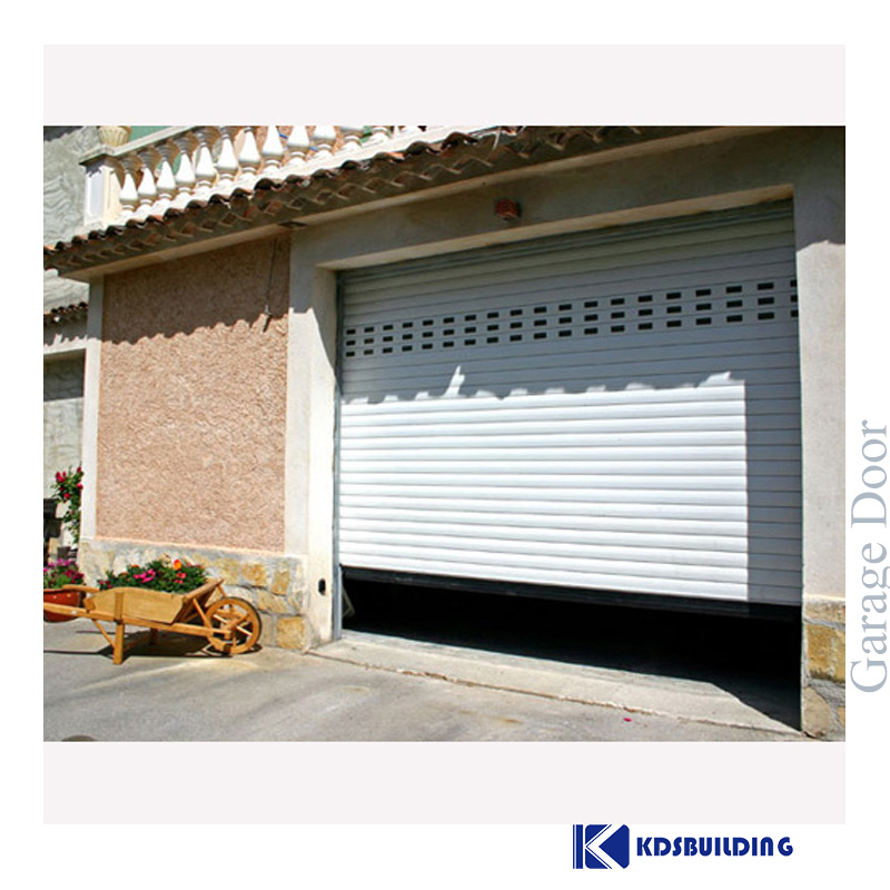 Exterior aluminum soundproof garage doors