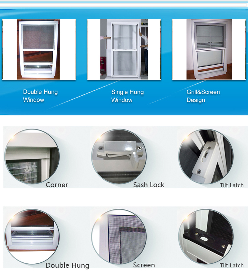 china aluminum window detailed drawing