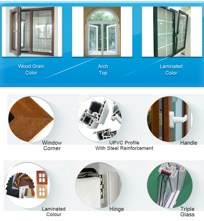 pvc window profiles detailed drawing