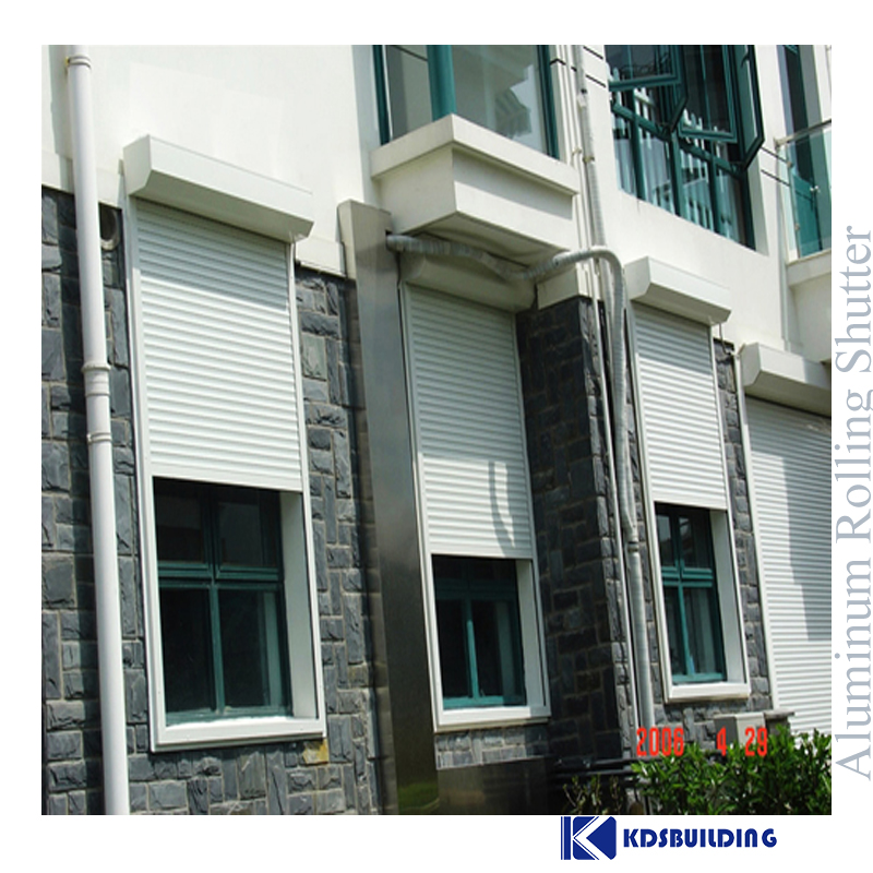 Heat resistant security aluminum rolling shutters