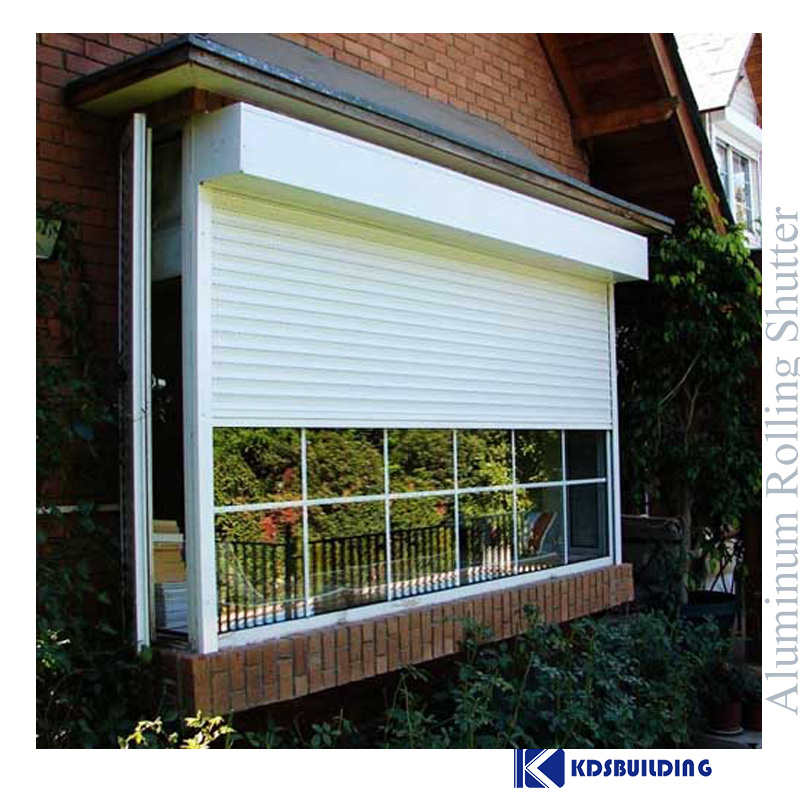 Thermal break aluminum rolling shutters