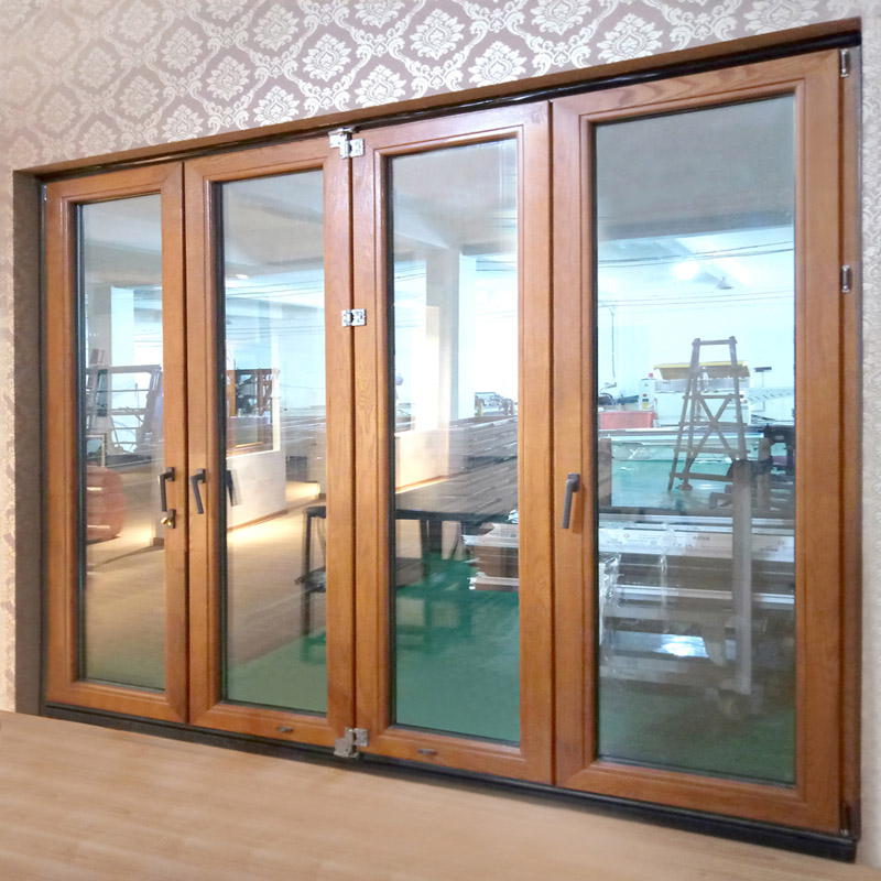 wooden bifold doors