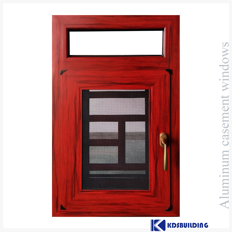 Timber look french window grill design with mosquitio net Timber look french window grill design with mosquitio net