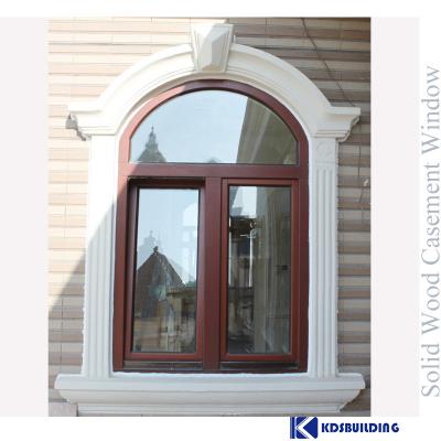 solid wood window