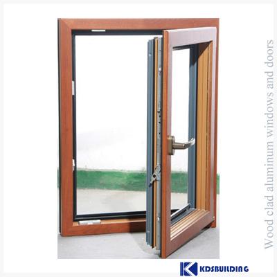 wood aluminum clad windows