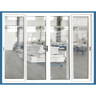 pvc glass door