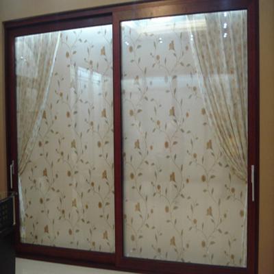 aluminum double doors