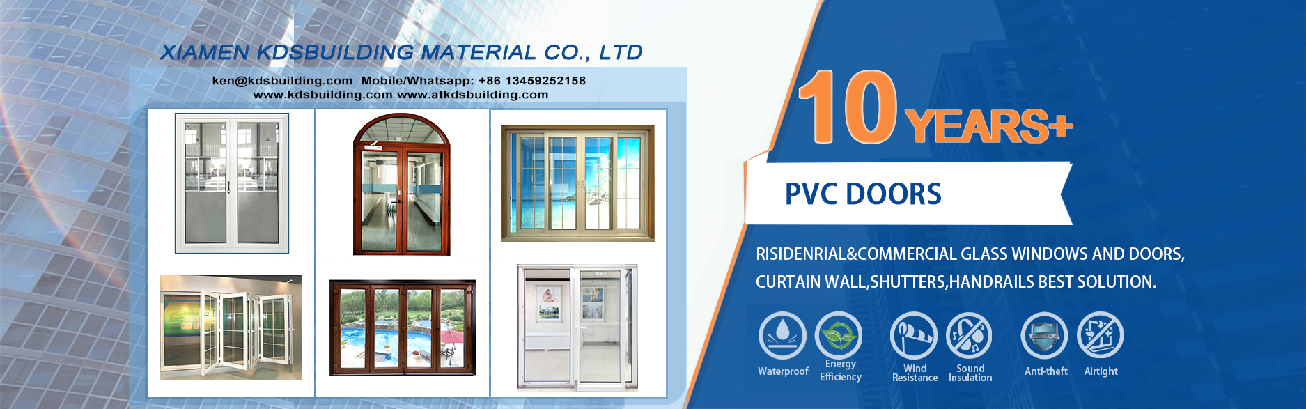 XIAMEN KDSBUILDING MATERIAL CO.,LTD-PVC door supplier