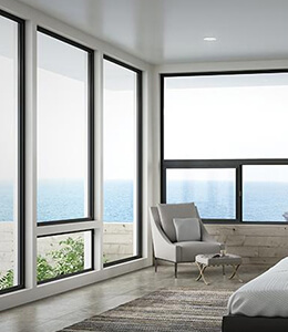 Aluminum windows